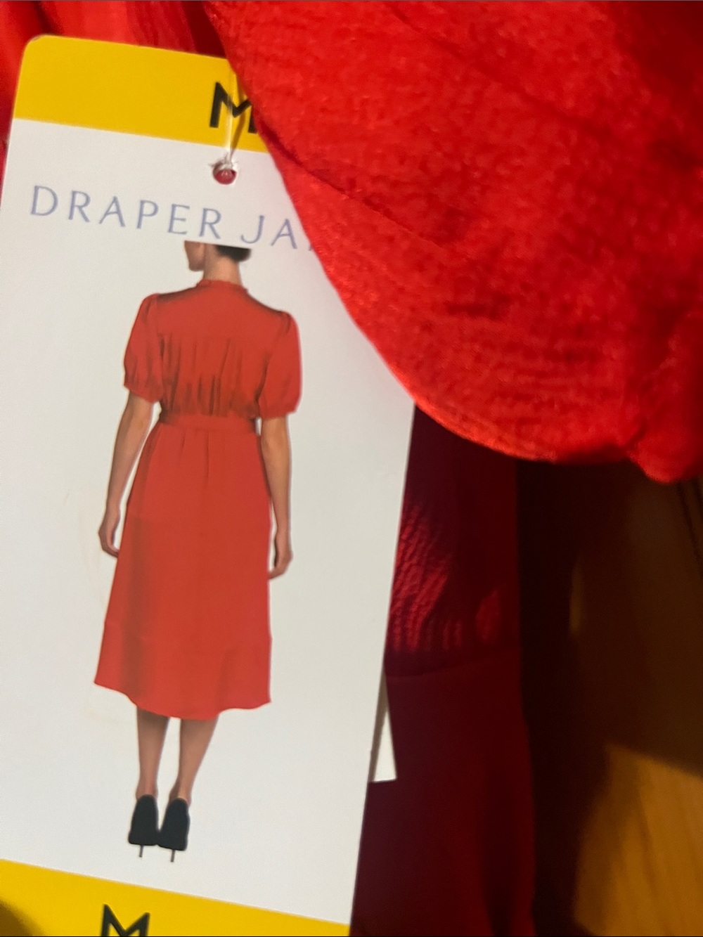 Draper James Wrap Midi Dress - Picture 12 of 13